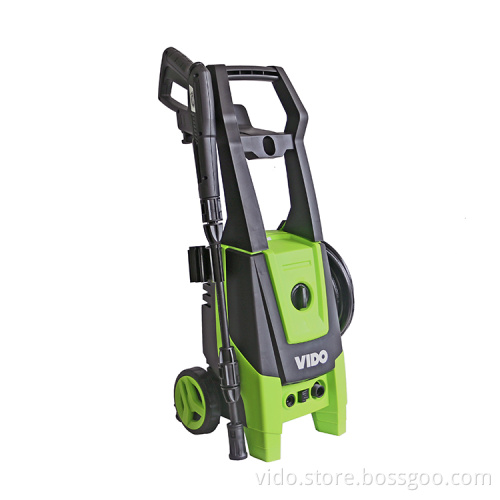 VIDO 1600w 135bar induction motor industrial professional auto high pressure car washer cleaner machine
